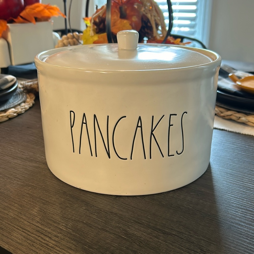 Rae Dunn Pancake canister
